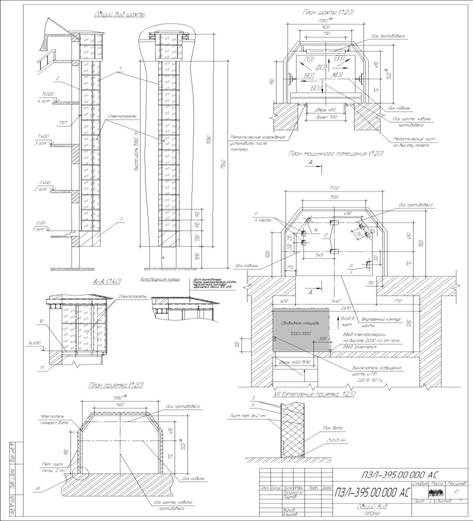 Зображення 2 - Схема шахти ліфта